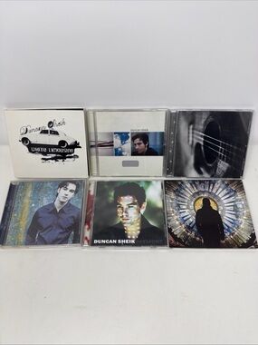 Duncan Sheik,  6 CD LOT - USED CDs Various Albums.